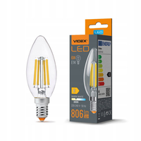 Żarówka LED Filament 6W 806lm 3000K E14 ciepła