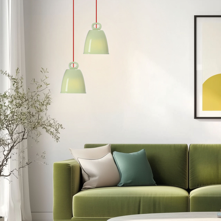 LAMPA WISZĄCA SEWILLA S 1 ZIELONY