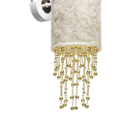 Milagro - Kinkiet ALMERIA WHITE/GOLD 1xE27