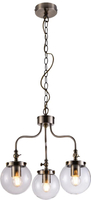 BALLET LAMPA WISZĄCA 3X40W E27 PATYNOWY