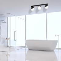 Milagro - Lampa sufitowa SFERA BLACK 3xE14