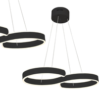 Milagro - Lampa wisząca INFINITY BLACK 60W LED