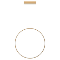 Lampa wisząca Mirror L złota IP44 LED CCT