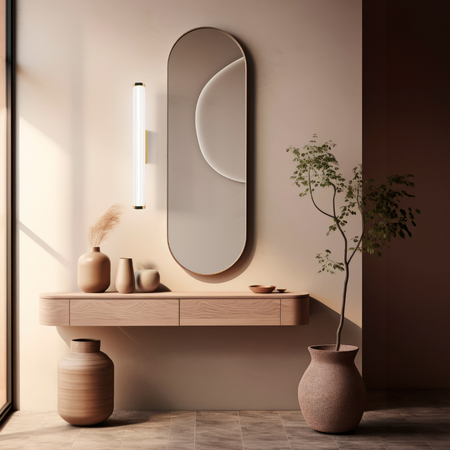 Kinkiet Vena 60 cm złoty LED CCT