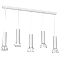 Milagro - Lampa Wisząca DANTE SILVER 5x mini GU10