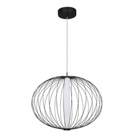 Treviso lampa wisząca mała czarna LP-798/1P S BK