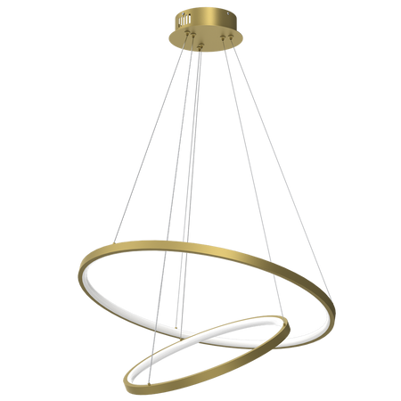 Milagro - Lampa wisząca ROTONDA GOLD 51W LED