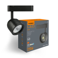 Reflektor Spot LED 8.5W 4000K 48V do szyny magnetycznej VIDEX VL-TRMS-LA76B