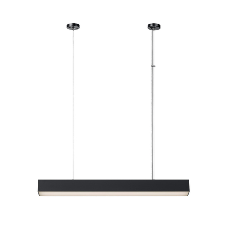 Lampa Wisząca Luci M 80 cm Czarna Sterowanie Tuya 32W LED Zmienna Barwa CCT