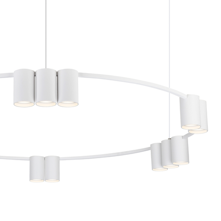 Lampa wisząca (koło) Genesis 15xGU10 Biały