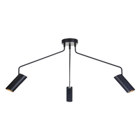 Lampa wisząca Futuro czarna 3xGU10