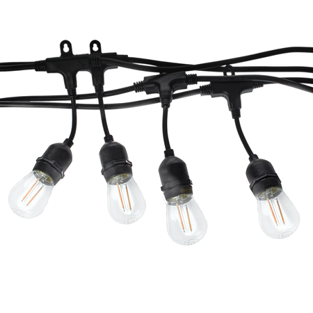 GIRLANDA 10 METRÓW Z ŻARÓWKĄ FILAMENTOWĄ 10x1,5W