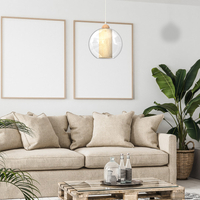 Milagro - Lampa wisząca TELA 1xE27 fi25