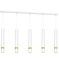 Milagro - Lampa wisząca JOKER WHITE/GOLD 5xGU10