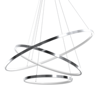 Milagro - Lampa wisząca ROTONDA CHROME 93W LED