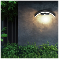 Kinkiet ogrodowy LED OME 10W 4000K LX IP54 czarny LED2B