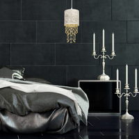 Milagro - Lampa wisząca ALMERIA WHITE/GOLD 1xE27