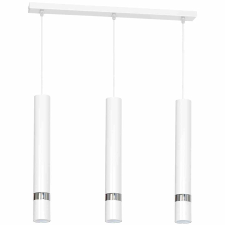 Lampa wisząca JOKER WHITE/CHROME 3xGU10