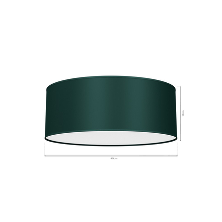Milagro - Lampa sufitowa VERDE GREEN 2xE27 Ø40cm
