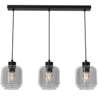 Milagro - Lampa wisząca SOMBRA SMOKED  3xE27