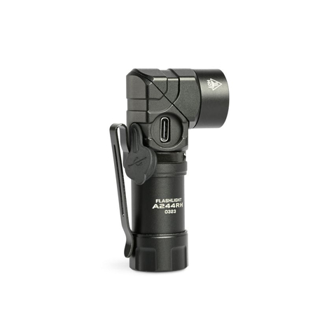 Latarka przenośna LED czołowa 2w1 10W 600lm IP66 5000K Luminus SST20 USB magnetyczna VLF-A244RH