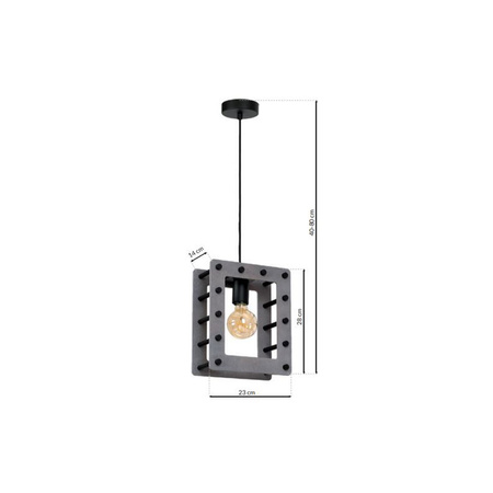 Milagro - Lampa Wisząca THEO 1xE27