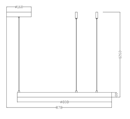 Midway lampa wisząca duża złota LP-033/1P L GD