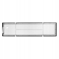 Panel led natynkowy 120x30 czarny 60w 4000K