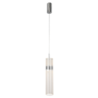 Lampa wisząca Ambiente srebrna LED CCT