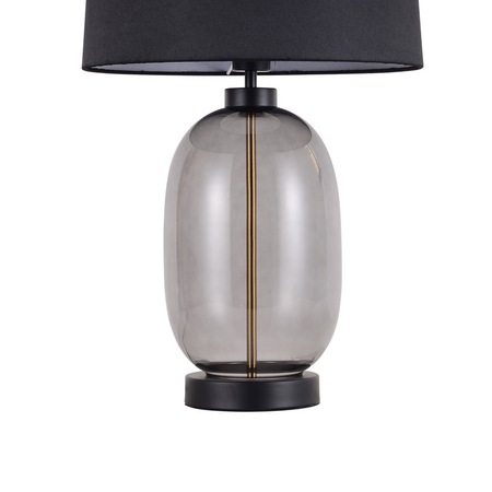 Lampa stołowa Amur dymna 1xE27