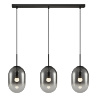 Milagro - Lampa wisząca ALIAS BLACK 3xE14