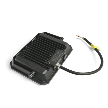 Naświetlacz reflektor LED VIDEX czarny halogen 5000K 4750lm 50W IP65 IK07 VLE-F3-0505B