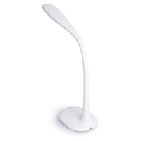 Lampka biurkowa LED 5.5W 3 barwy ściemnialna USB