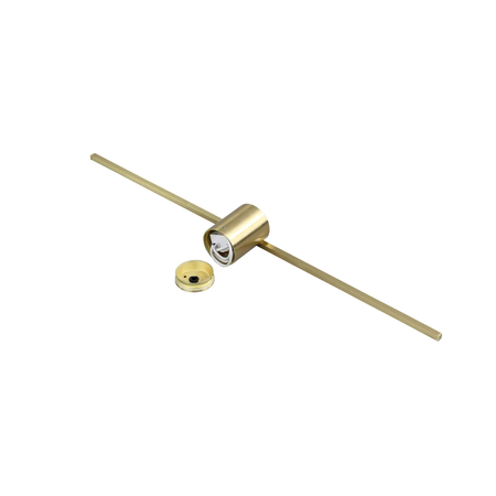 Kinkiet Ścienny LED Modern Slim 60cm Złoty 8W Ciepła Barwa 3000K Klasa IP44