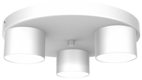 Milagro - Lampa sufitowa DIXIE White  3xGX53