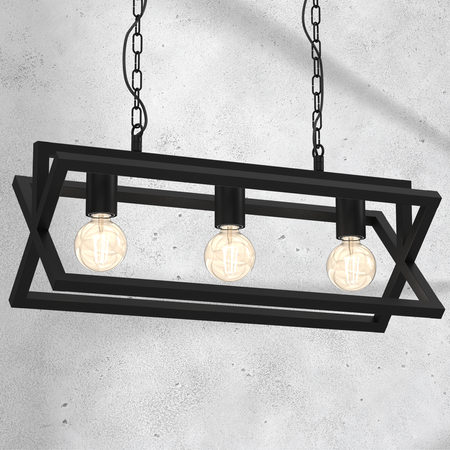 Milagro - Lampa wisząca ARNOLD 3xE27