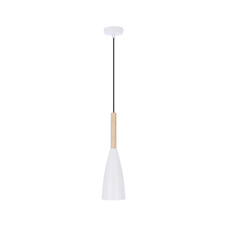 LAMPA WISZĄCA TROSA 1 BIAŁY