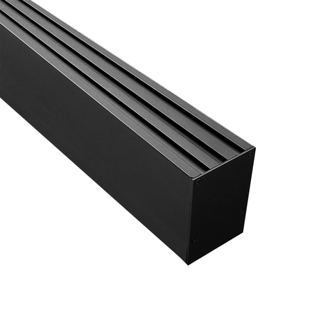 Lampa Wisząca Mira M 80 cm Czarna Sterowanie Tuya 32W LED Zmienna Barwa CCT