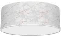 Milagro - Lampa sufitowa SENSO White/Gold 3xE27 Ø50cm