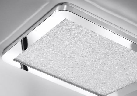 NEXIT LAMPA SUFITOWA PLAFON 30X30 18W LED IP44 CHROM+GRANILA 3000K