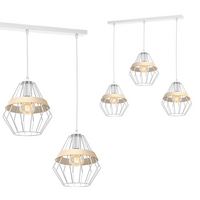 Milagro - Lampa wisząca CLIFF WHITE 3xE27