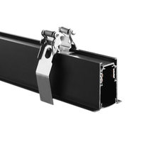 Szyna magnetyczna Podtynkowa LL-20F czarna 200cm