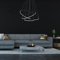 Milagro - LAMPA WISZĄCA ORION BLACK  99W LED