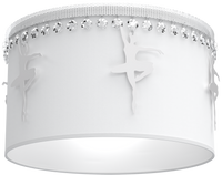 Milagro - Lampa sufitowa BALETNICA WHITE 1xE27