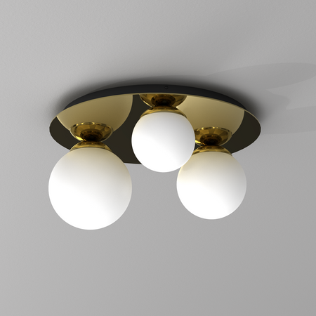 Milagro - Lampa sufitowa PLATO 2xE14 + 1xE27