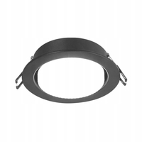 Wpuszczana Oprawa Punktowa Sufitowa VIDEX GX53 Aluminium VL-SPF27R-B Czarna