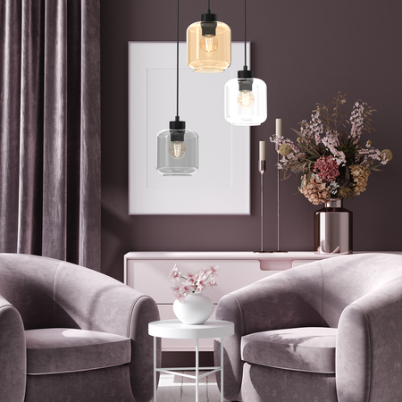 Milagro - Lampa wisząca SOMBRA MIX 3xE27