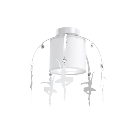 Milagro - Lampa sufitowa BALETNICA WHITE 1xE27