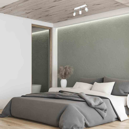 Lampa sufitowa Joker 3xGU10 Biały/Chrom