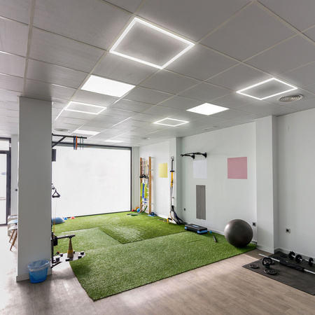 Panel ramka składana sufitowa podtynkowa LED Videx 60x60 40W 5000K